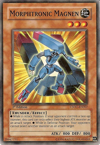 Morphtronic Magnen [CSOC-EN007] Common Yu-Gi-Oh!