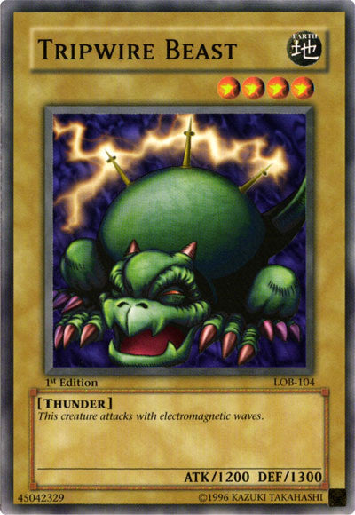 Tripwire Beast [LOB-104] Common Yu-Gi-Oh!