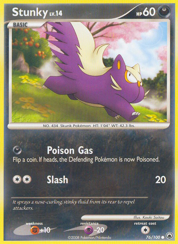 Stunky (76/100) [Diamond & Pearl: Majestic Dawn] Pokémon