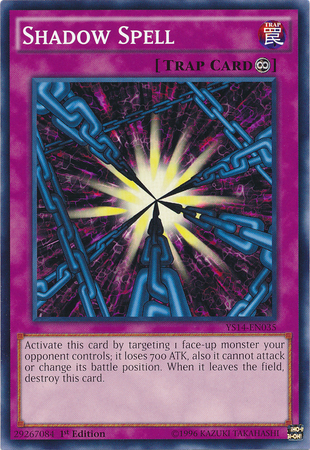 Shadow Spell [YS14-EN035] Common Yu-Gi-Oh!