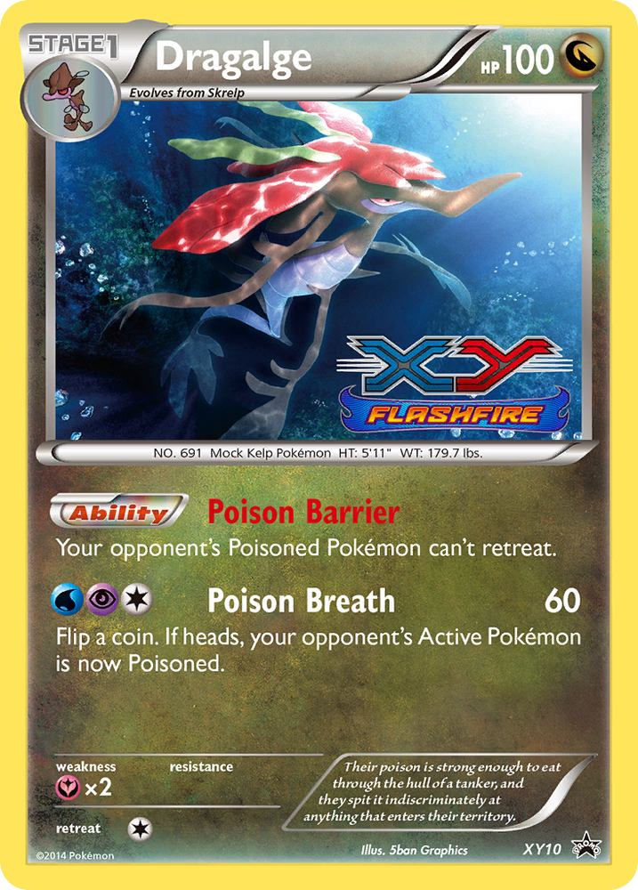 Dragalge (XY10) [XY: Black Star Promos] Pokémon