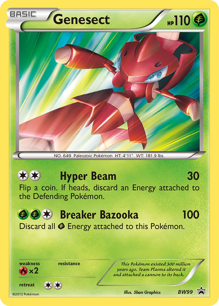 Genesect (BW99) [Black & White: Black Star Promos] Pokémon