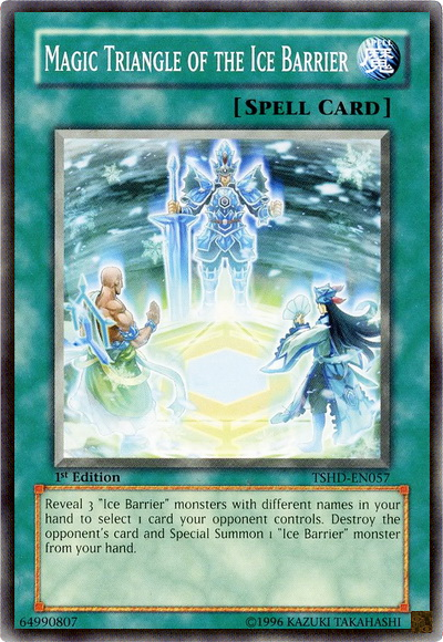 Magic Triangle of the Ice Barrier [TSHD-EN057] Common Yu-Gi-Oh!