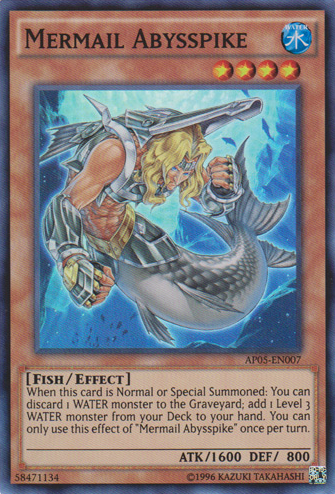 Mermail Abysspike [AP05-EN007] Super Rare Yu-Gi-Oh!