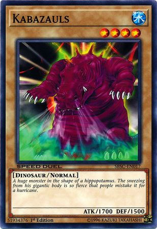 Kabazauls [SBSC-EN017] Common Yu-Gi-Oh!