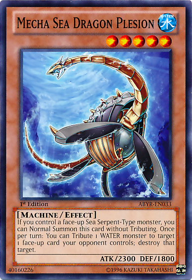 Mecha Sea Dragon Plesion [ABYR-EN033] Common Yu-Gi-Oh!