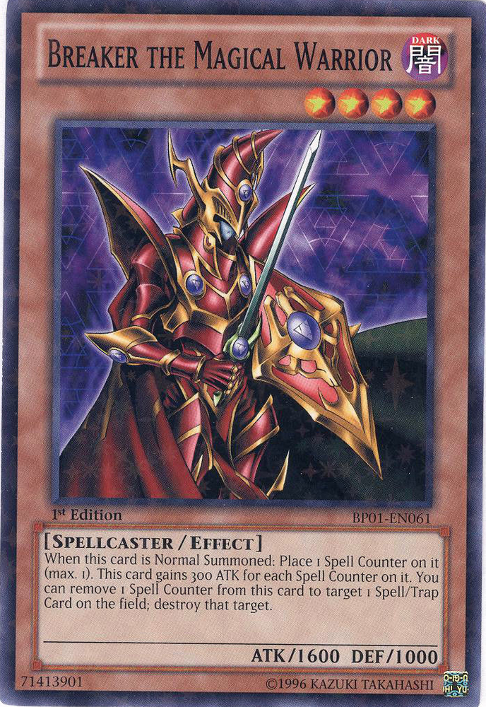 Breaker the Magical Warrior [BP01-EN061] Starfoil Rare Yu-Gi-Oh!