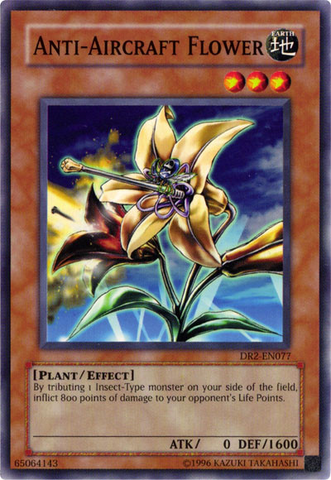 Anti-Aircraft Flower [DR2-EN077] Common Yu-Gi-Oh!