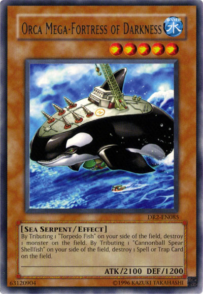 Orca Mega-Fortress of Darkness [DR2-EN085] Rare Yu-Gi-Oh!