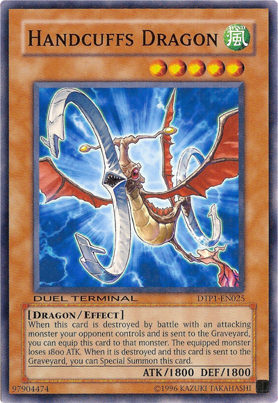 Handcuffs Dragon [DTP1-EN025] Common Yu-Gi-Oh!