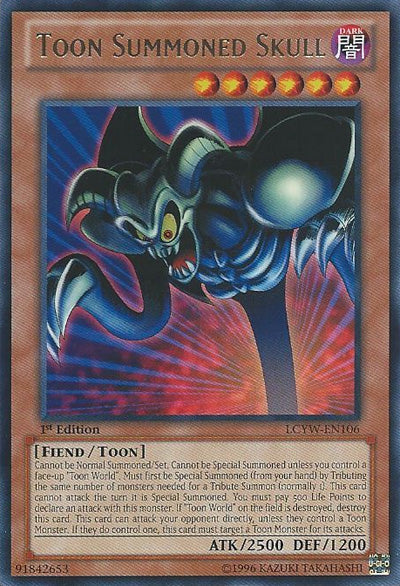 Toon Summoned Skull [LCYW-EN106] Rare Yu-Gi-Oh!
