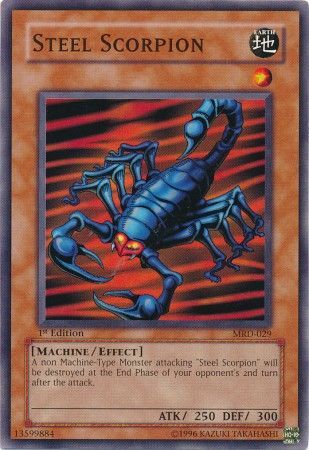 Steel Scorpion [MRD-029] Common Yu-Gi-Oh!