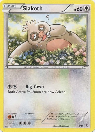 Slakoth (15/30) [XY: Trainer Kit 1 - Bisharp] Pokémon