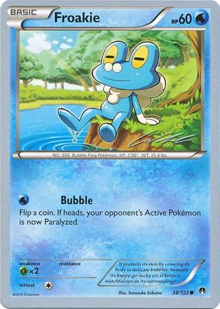 Froakie (38/122) (Ninja Blitz - Cody Walinski) [World Championships 2016] Pokémon
