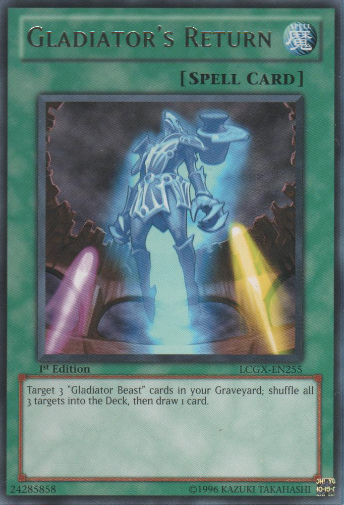 Gladiator's Return [LCGX-EN255] Rare Yu-Gi-Oh!
