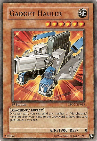 Gadget Hauler [CSOC-EN013] Common Yu-Gi-Oh!