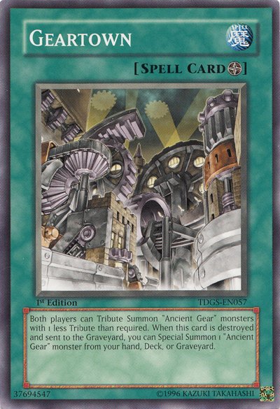 Geartown [TDGS-EN057] Common Yu-Gi-Oh!
