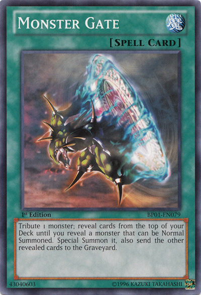Monster Gate [BP01-EN079] Common Yu-Gi-Oh!