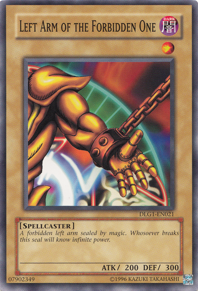 Left Arm of the Forbidden One [DLG1-EN021] Common Yu-Gi-Oh!