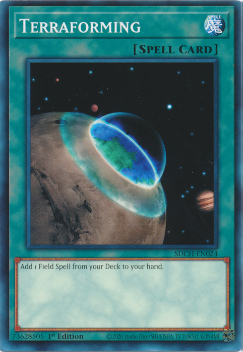 Terraforming [SDCH-EN024] Common Yu-Gi-Oh!