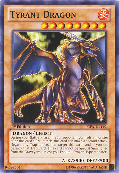 Tyrant Dragon [LCJW-EN149] Common Yu-Gi-Oh!