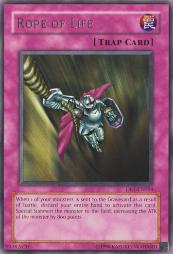 Rope of Life [DR1-EN054] Rare Yu-Gi-Oh!