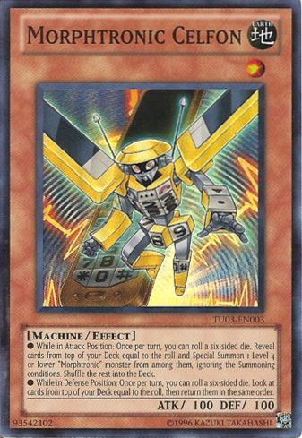 Morphtronic Celfon [TU03-EN003] Super Rare Yu-Gi-Oh!