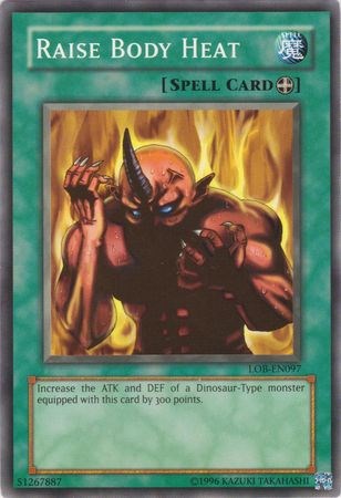 Raise Body Heat [LOB-EN097] Common Yu-Gi-Oh!