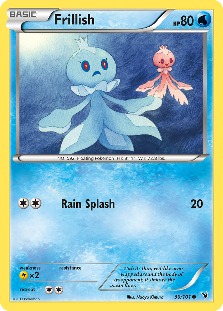 Frillish (30/101) [Black & White: Noble Victories] Pokémon