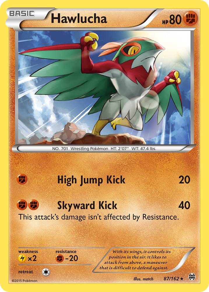 Hawlucha (87/162) [XY: BREAKthrough] Pokémon