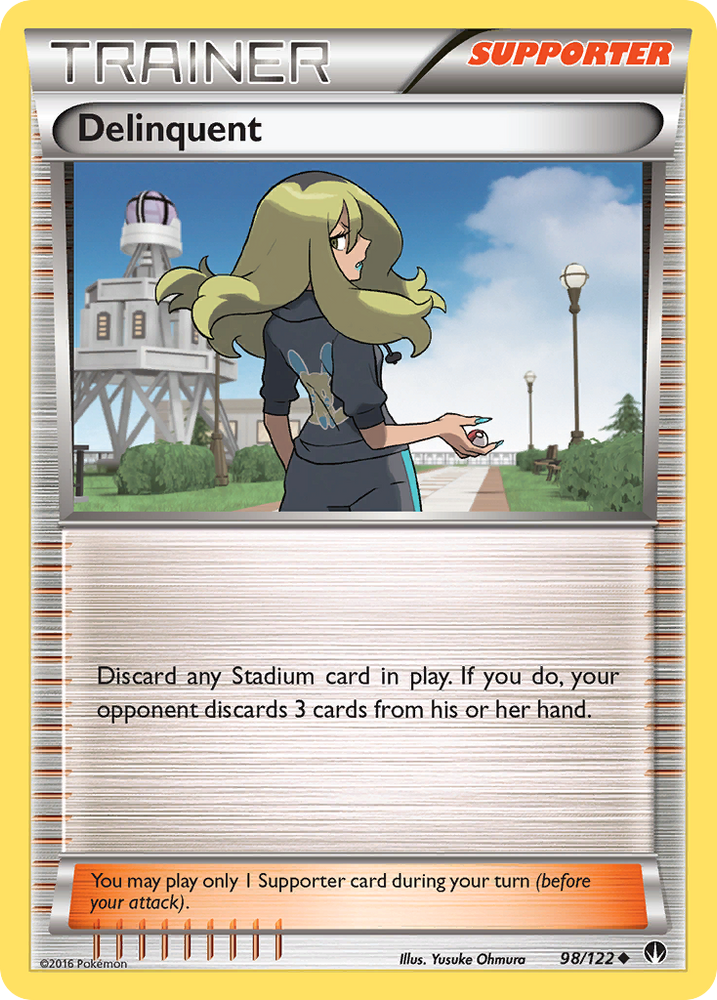 Delinquent (98/122) [XY: BREAKpoint] Pokémon