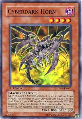 Cyberdark Horn [DP04-EN007] Common Yu-Gi-Oh!