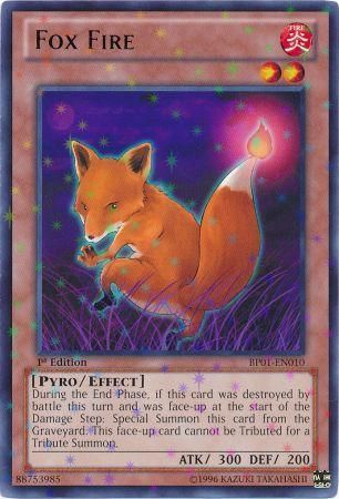 Fox Fire [BP01-EN010] Starfoil Rare Yu-Gi-Oh!