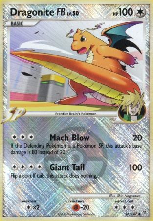 Dragonite FB LV.50 (56/147) (League Promo) [Platinum: Supreme Victors] Pokémon