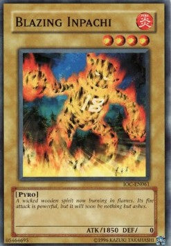 Blazing Inpachi [IOC-EN061] Common Yu-Gi-Oh!