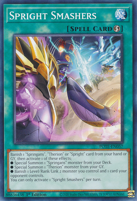 Spright Smashers [POTE-EN057] Common Yu-Gi-Oh!