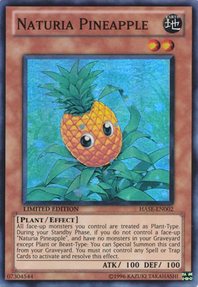 Naturia Pineapple [HASE-EN002] Super Rare Yu-Gi-Oh!