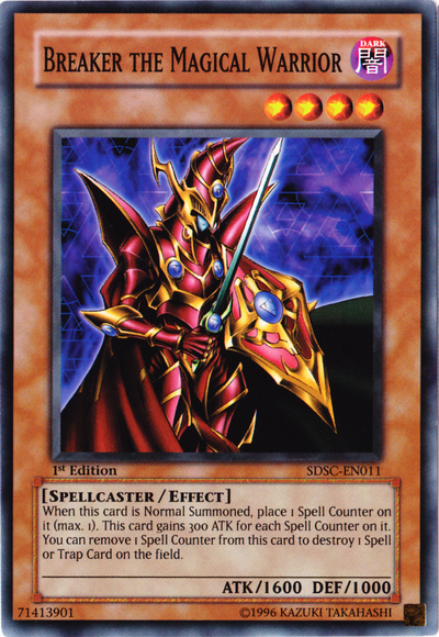 Breaker the Magical Warrior [SDSC-EN011] Common Yu-Gi-Oh!