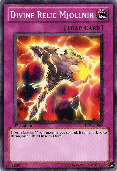 Divine Relic Mjollnir [STOR-EN066] Common Yu-Gi-Oh!