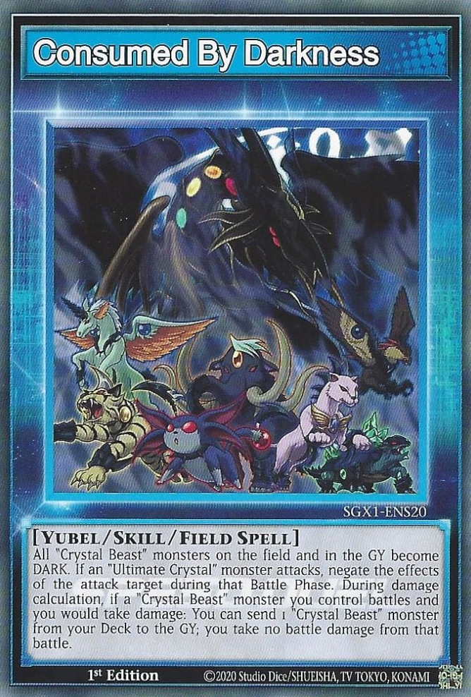 Consumed By Darkness [SGX1-ENS20] Common Yu-Gi-Oh!