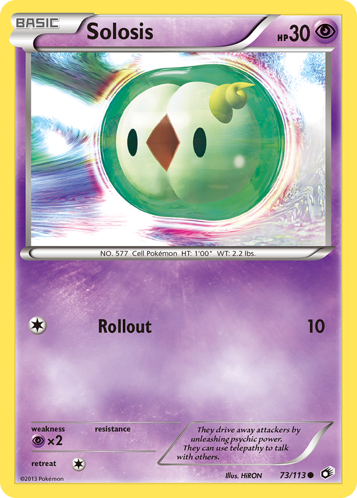 Solosis (73/113) [Black & White: Legendary Treasures] Pokémon