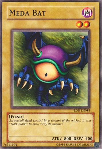 Meda Bat [LOB-EN083] Common Yu-Gi-Oh!