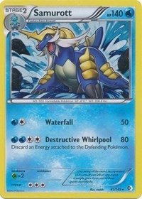 Samurott (41/149) (Cosmos Holo) (Blister Exclusive) [Black & White: Boundaries Crossed] Pokémon