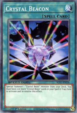 Crystal Beacon [SGX1-ENI18] Common Yu-Gi-Oh!
