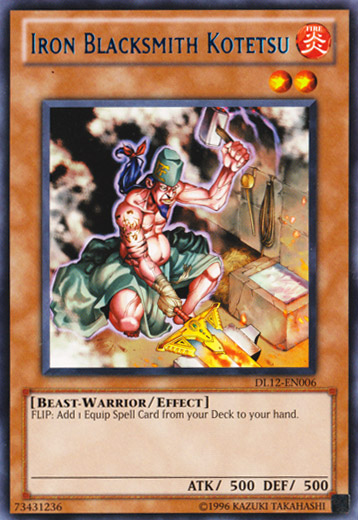 Iron Blacksmith Kotetsu (Blue) [DL12-EN006] Rare Yu-Gi-Oh!