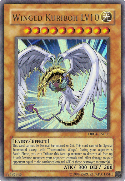 Winged Kuriboh LV10 [DR04-EN005] Ultra Rare Yu-Gi-Oh!
