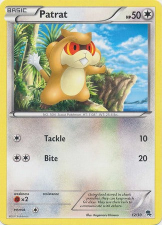 Patrat (12/30) [Black & White: Trainer Kit - Zoroark] Pokémon