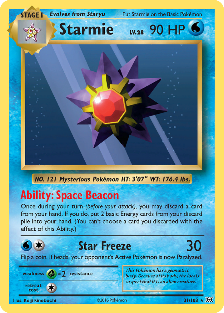 Starmie (31/108) [XY: Evolutions] Pokémon