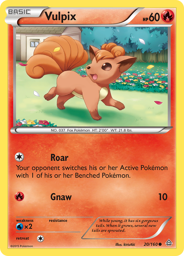 Vulpix (20/160) [XY: Primal Clash] Pokémon