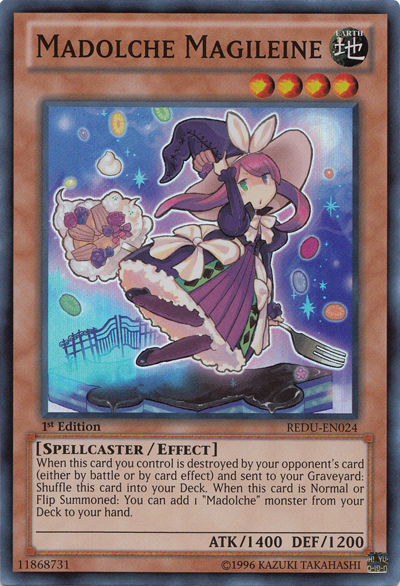 Madolche Magileine [REDU-EN024] Super Rare Yu-Gi-Oh!